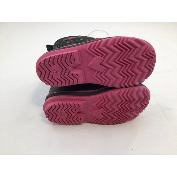 Tamarack Girls Size 13 Ice Breaker Snow Boots 3M Thinsulate Pink Black Warm - Picture 8 of 8